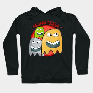 monstrick or treat laugh Hoodie